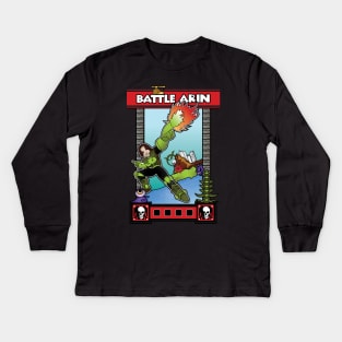 Battle Arin Kids Long Sleeve T-Shirt